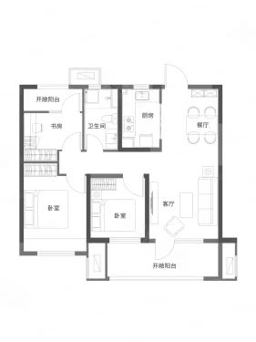 首付27万起市北买房，必看保利和颂