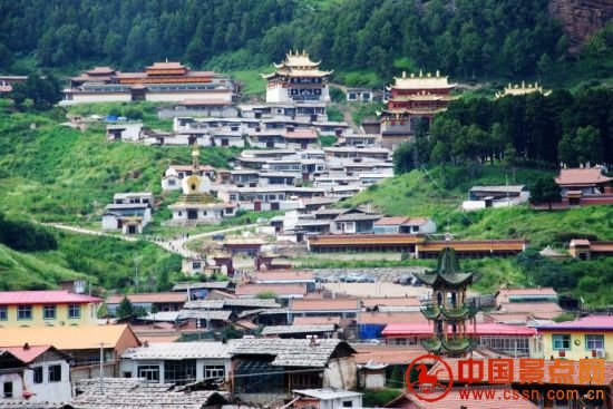 【甘肃郎木寺：人间最后的香巴拉(2)】点击图片看下一页