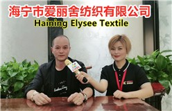 海宁市爱丽舍纺织有限公司研发生产“爱丽舍”系列无缝墙布