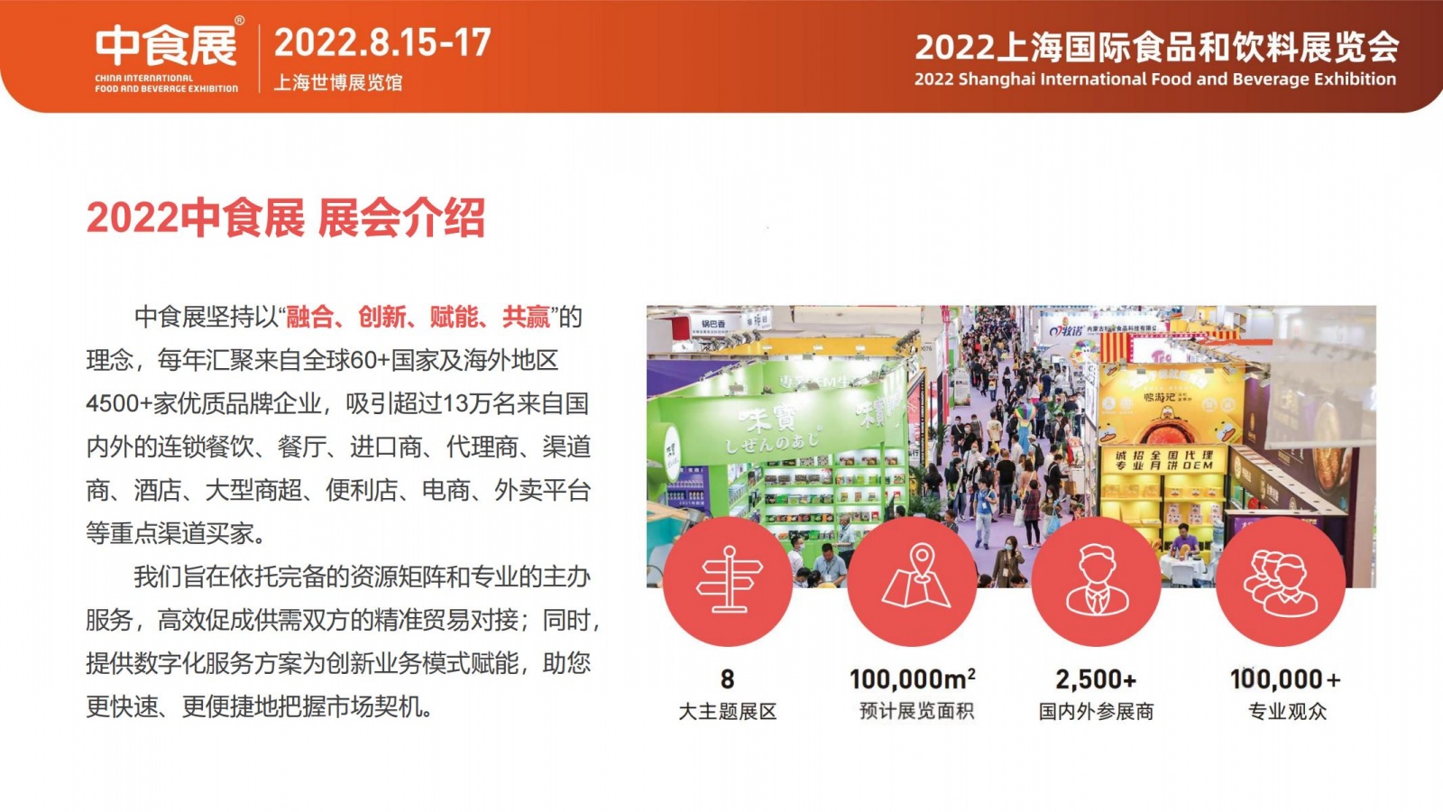 2022年华东食品展会-中食展