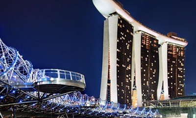 新加坡滨海湾金沙会展中心Marina Bay Sands