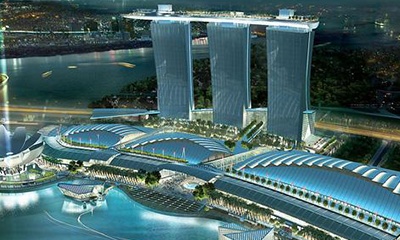 新加坡滨海湾金沙会展中心Marina Bay Sands