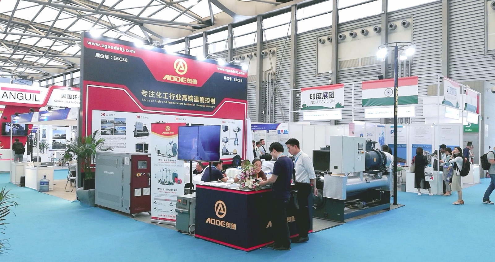 热烈祝贺2019第十八届中国国际化工展在上海新国际博览中心隆重开幕! 热烈祝贺2019第十八届中国国际化工展在上海新国际博览中心隆重开幕!