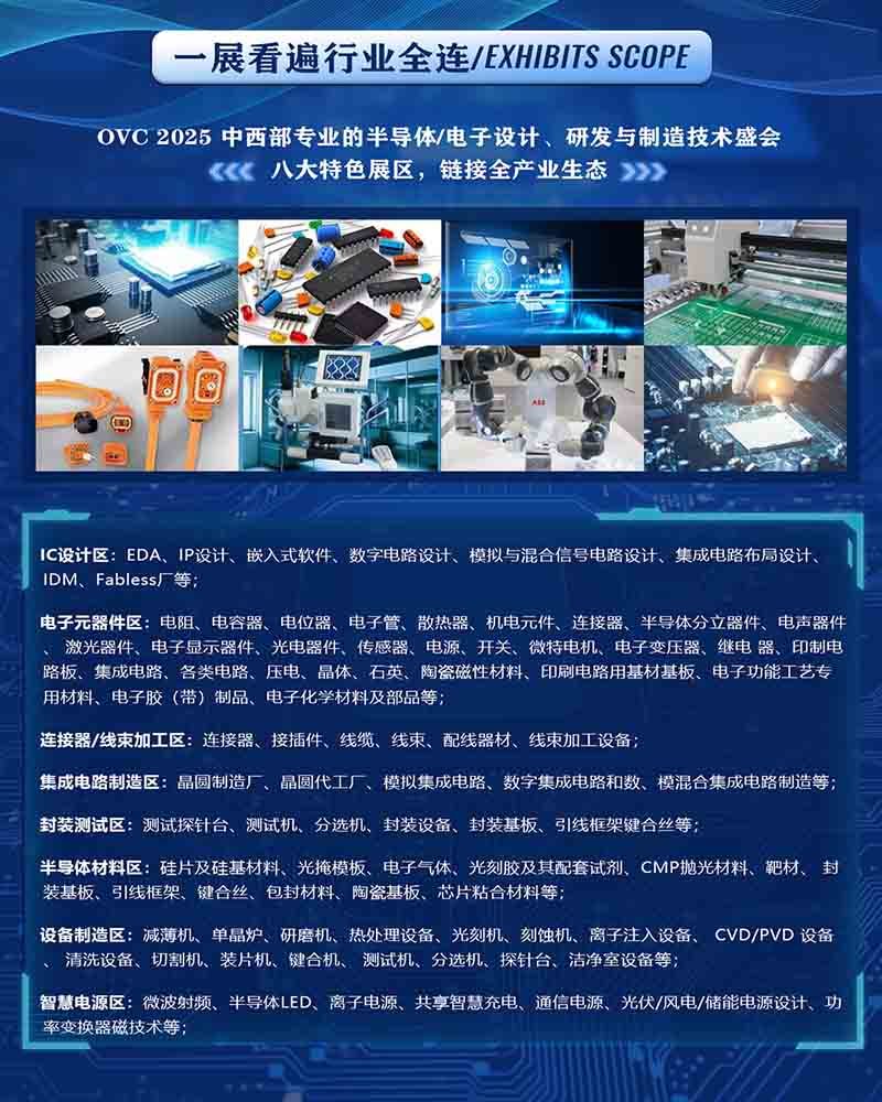 为什么参加2025武汉国际半导体产业与电子技术博览会OVC