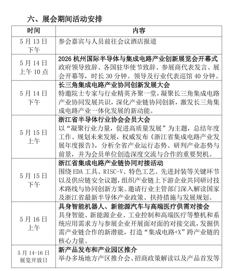 浙江半导体展|2026杭州国际半导体与集成电 路产业创新展览会 浙江半导体展|2026杭州国际半导体与集成电 路产业创新展览会