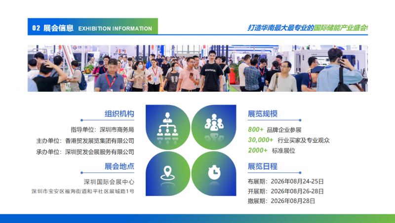 深圳储能展/2026深圳国际储能技术展览会,2026年8月26日深圳国际会展中心隆重举办! 深圳储能展/2026深圳国际储能技术展览会,2026年8月26日深圳国际会展中心隆重举办!