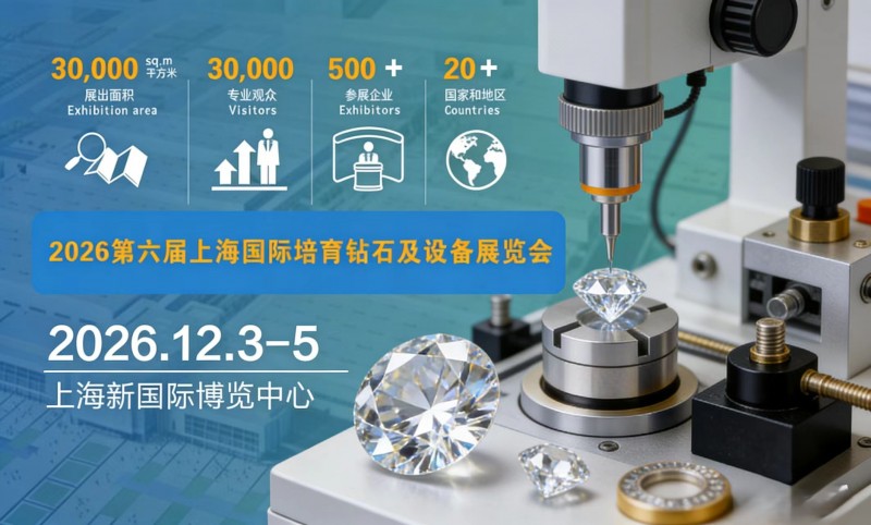 欢迎访问-2026第六届上海国际培育钻石及设备展览会 欢迎访问-2026第六届上海国际培育钻石及设备展览会
