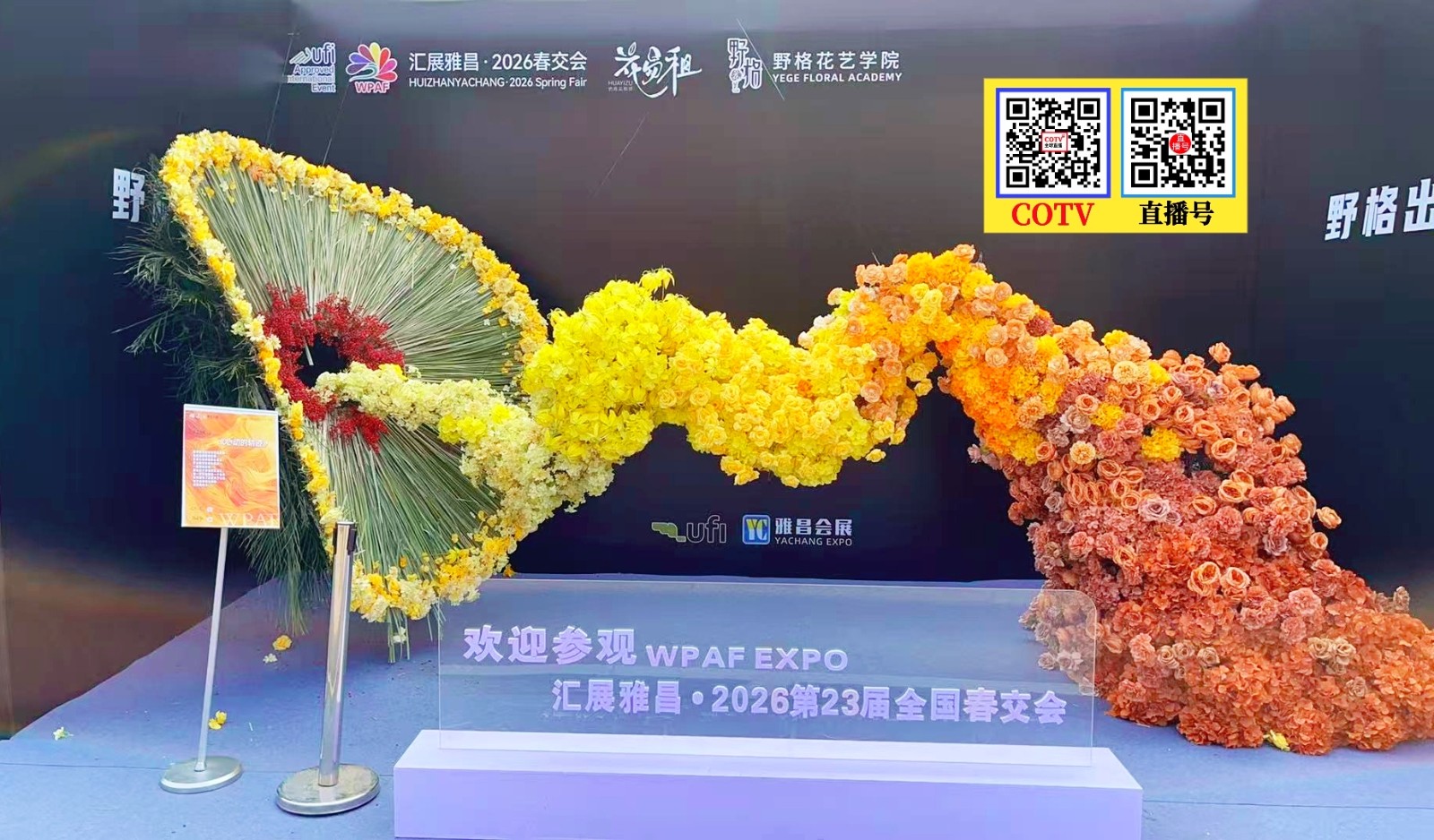 大号发布：2026中国（义乌）第二十三届全国婚庆道具、喜庆用品&仿真花、美陈道具交易会于2026年03月11日-13日在义乌博览中心盛大开幕！COTV全球直播、中网市场、直播号、大号会展现场发布！