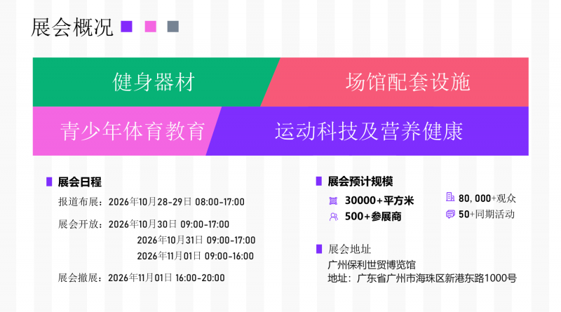 2026广州国际健身器材展览会(广交会同期) 2026广州国际健身器材展览会(广交会同期)