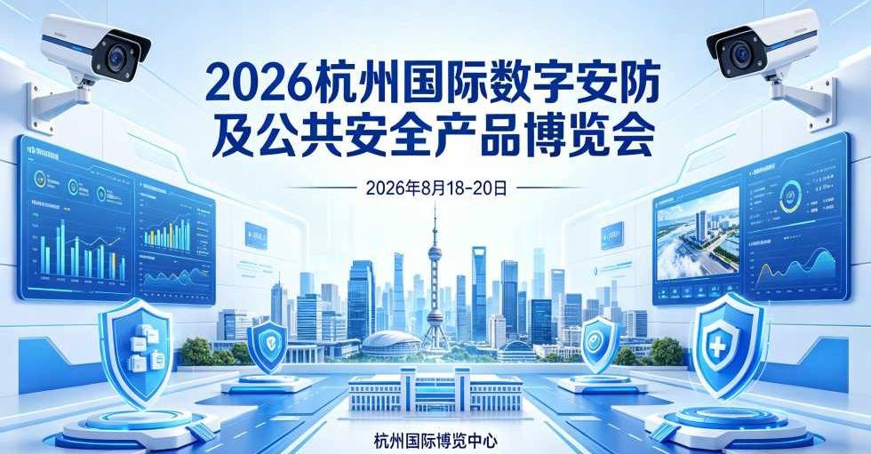 数字赋能安防·智绘未来图景“2026杭州安博会”8月启幕 数字赋能安防·智绘未来图景“2026杭州安博会”8月启幕