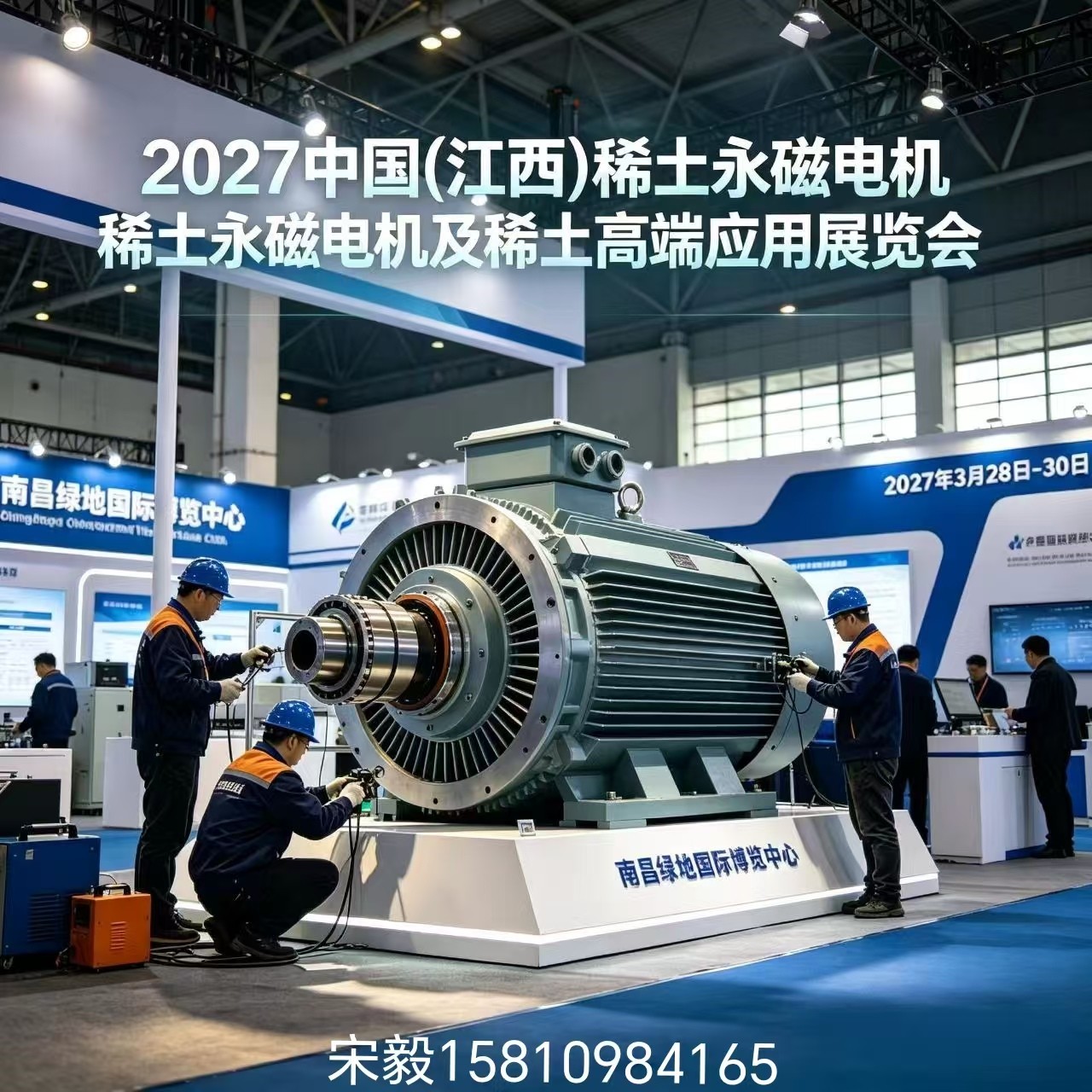世界钨都|2027中国江西稀土永磁电机及稀土高端应用展览会