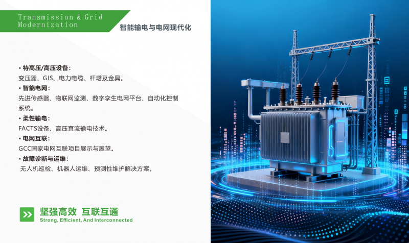 2027中东沙特国际电力展览会|绿色发电与未来能源