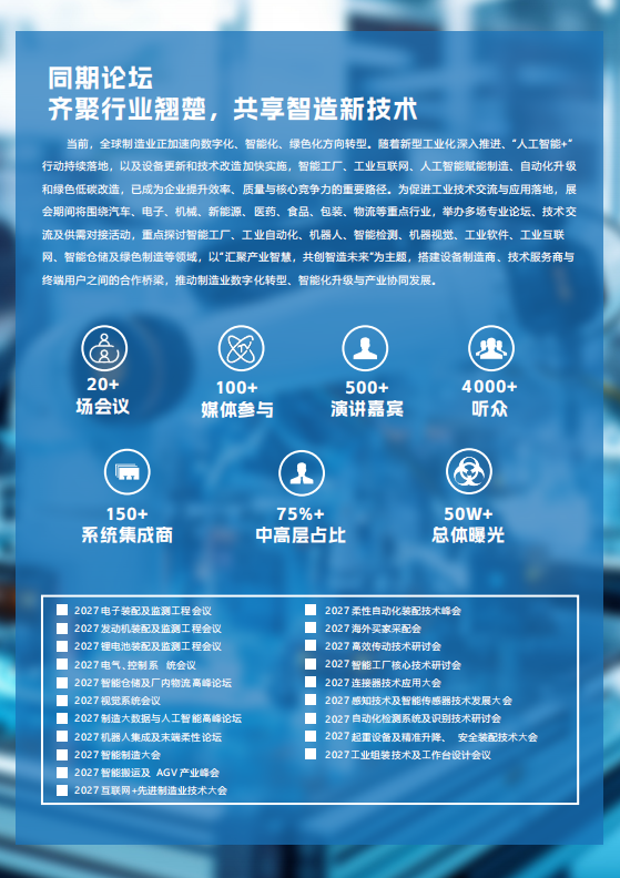 2027第21届北京国际智能工厂及自动化与工业装配展览会-大号会展 www.dahaoexpo.com 2027第21届北京国际智能工厂及自动化与工业装配展览会-大号会展 www.dahaoexpo.com