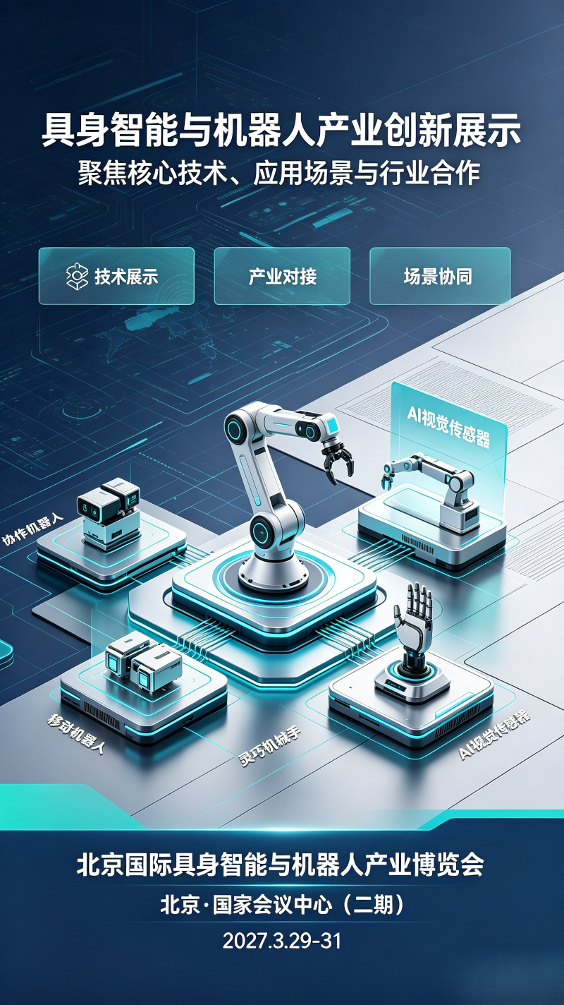 Register now! 2027 Beijing International Tailored Intelligence and Robotics Industry Expo - www.globalomp.com