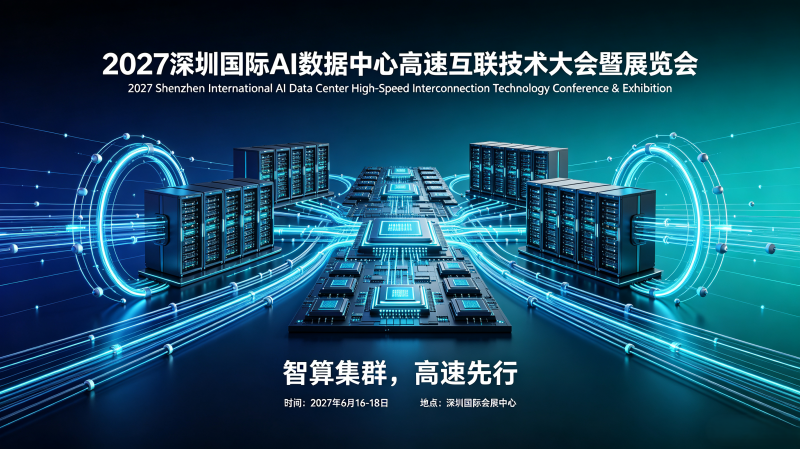 2027深圳国际AI数据中心高速互联技术大会暨展览会 2027深圳国际AI数据中心高速互联技术大会暨展览会