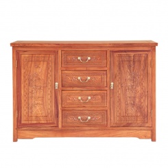 红木家具五斗柜中式实木卧室储物柜收纳柜