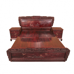 红木床 红木卧室家具