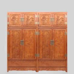 红木衣柜 红木卧房家具