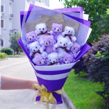 生日礼物 鲜花 仿真花束