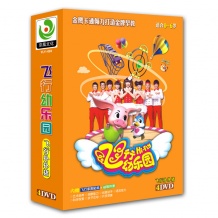 金鹰卡通儿童动漫音像飞行幼乐园飞行扑扑猪dvd