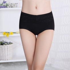 女士内裤蕾丝边三角裤