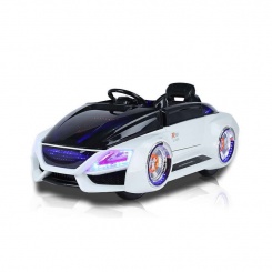 奥迪科幻童车 带遥控四轮可坐儿童电动汽车