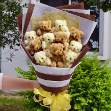 情侣礼品 生日礼物 鲜花 仿真花束