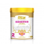 贝乐素500g金装金胚芽米粉 什锦水果米粉2段