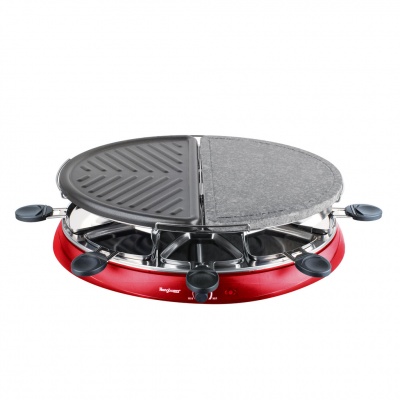 电热烧烤炉 家用BBQ 不粘烧烤炉 石板铁板烤双口味