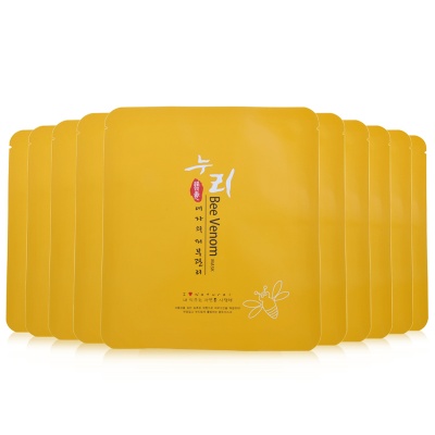 Nury芦丽蜂毒嫩肤面膜贴 二代蚕丝  排毒养颜保湿紧致 单片