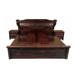 红木实木大床卧室红木家具