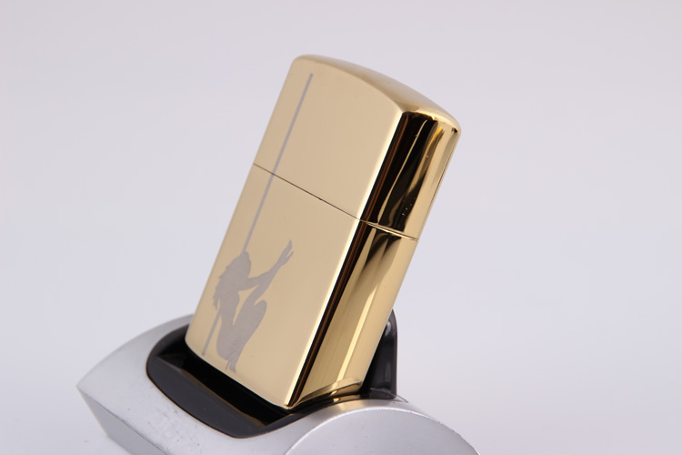 金冰舞女usb打火机充电打火机加厚铜壳usb点烟器