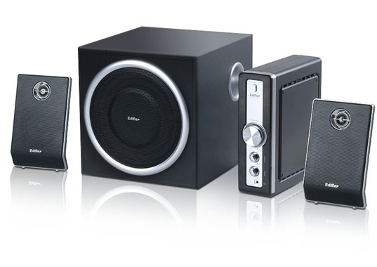 漫步者音箱c1电脑音箱独立功放21低音炮