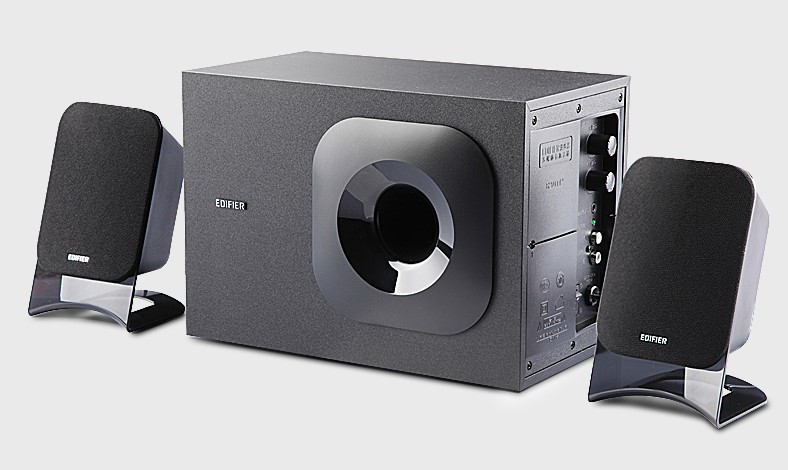 漫步者r201t12多媒体电脑音箱21低音炮笔记本音响