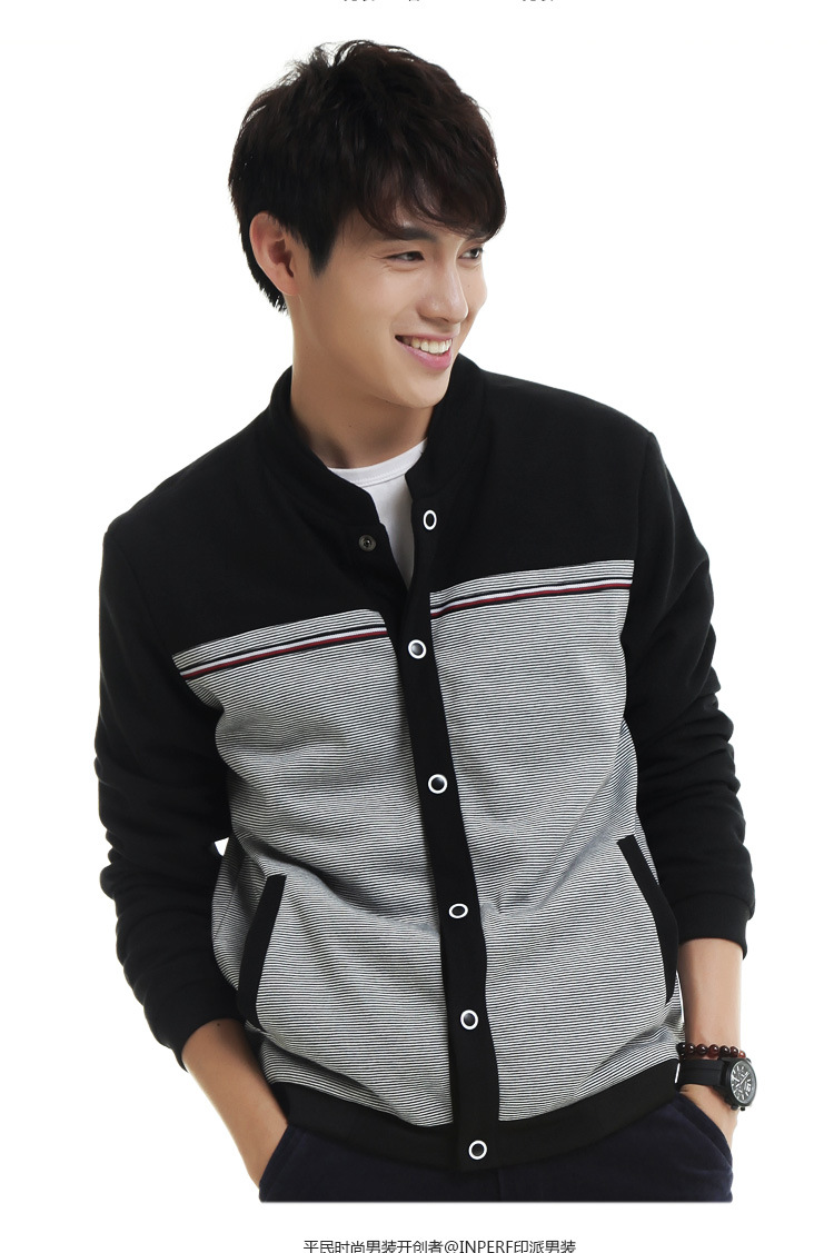 inperf印派男装新款夹克男装短款外套夹克衫