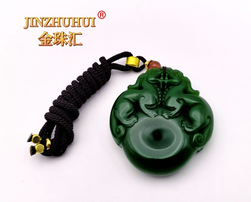 JINZHUHUI金珠汇碧玉吊坠