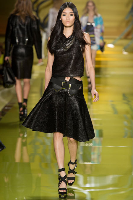 范思哲Versace 发布2014春夏女装系列 0.jpg