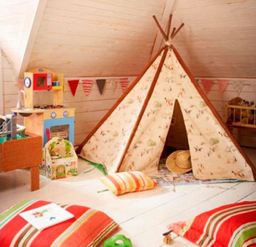 多款儿童帐篷房给宝宝在家露营