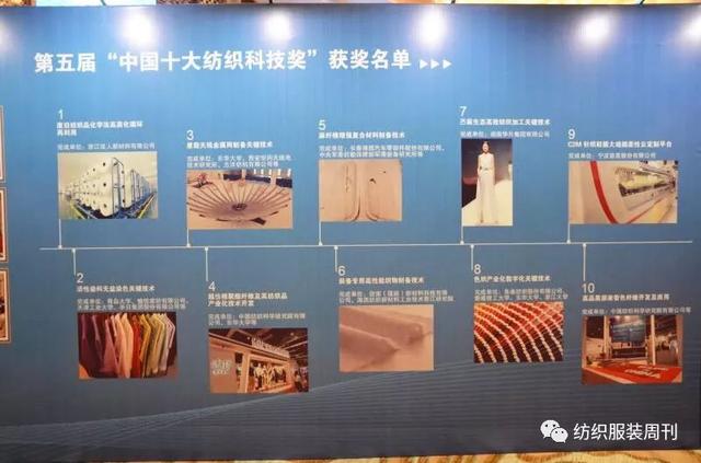 纺织头条｜2018“中国十大纺织科技”发布，对产业发展有重大价值（附成果名单）