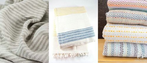 手工编织薄毛毯春夏季节必备单品