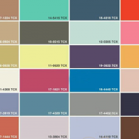 PANTONE色卡纺织棉布TCX色卡