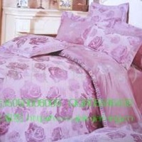 色织大提花婚庆四件套-飘香玫瑰