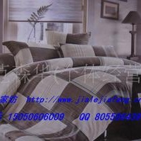 超柔全棉磨毛活性印花四件套 雅逸