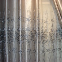 供应绣花窗帘