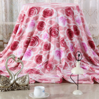 针纺毛毯空调毯春秋毯法兰绒毯子珊瑚绒批发