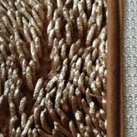 供应新款亮光丝雪尼尔地毯