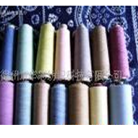 供应有机棉花纱（纤维染色纱线）