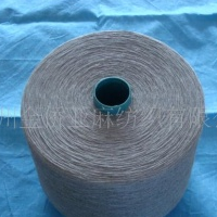 供应28Nm欧洲原料纯亚麻原色纱（雨露麻）