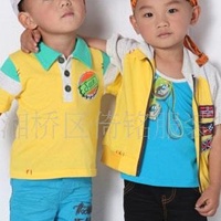 供应厂家批发韩版品牌童装夏装1054 7天内无条件换货  