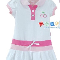 供应春夏款针织女童裙 日韩版儿童针织连衣裙 儿童装 